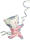 Cat with lasso